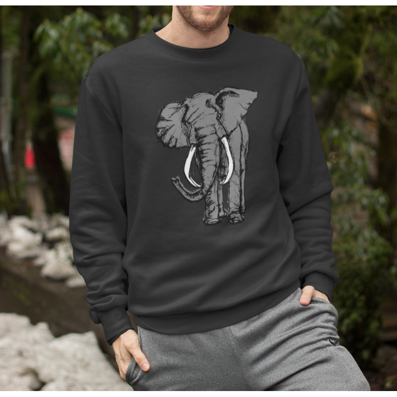 Elephant sweatshirt clearance