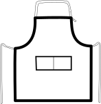 Bib apron